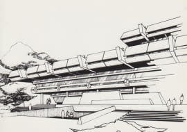 Niezrealizowany projekt gmachu Filharmonii Łódzkiej