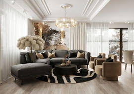 Dom w stylu modern classic projektu pracowni Dobry Układ