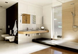 Zdaniem fachowców deszczownica powinna być umieszczona około 20-25 cm nad głową najwyższego domownika