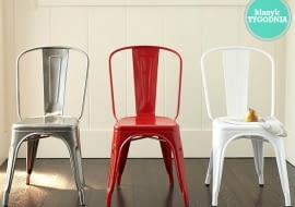 klasyk tygodnia, tolix, krzesło, model A, metalowe krzesło, krzesło do industrialnych wnętrz