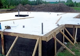 Izolacja termiczna połogi na gruncie