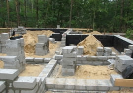 ściany fundamentowe