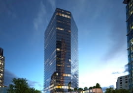 Wizualizacja Chopin Tower w Warszawie