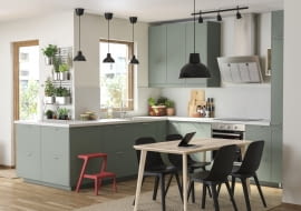 oswietlenie salonu z aneksem kuchennym