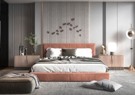 Modny zagłówek łóżka