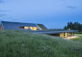 Green Line - dom na Warmii. Proj. Przemek Olczyk / Mobius Architekci