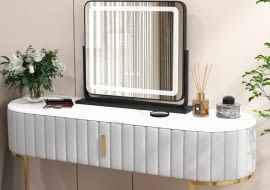 Obracane lustro toaletowe