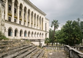 Ckaltubo (Tskaltubo) - opuszczone uzdrowisko