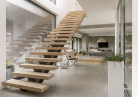 Rodzaje gotowych schodów