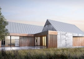 Projekt domu jednorodzinnego w Chwalęcicach, projekt Spacelab