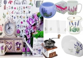 dodatki do wnętrz, lawenda, kwiaty, ogród