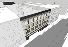 Projekt wielopoziomego parkingu przy ul. Wschodniej 67 w Łodzi