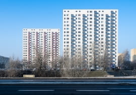 Termomodernizacja bloków na osiedlu Bolesława Chrobrego w Poznaniu, projekt: Ultra Architects