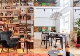 NAJWAŻNIEJSZY MEBEL W DOMU. Lekki regał na książki z otwartymi półkami zaprojektowali Joanna Piotrowska i Jakub Babik.