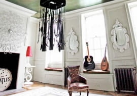 Hotel 40 Winks, wnetrza, design, Londyn