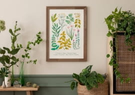 Drewniana rama do obrazu.