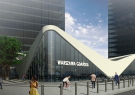 Na zdjęciu koncepcja zagospodarowania okolic Dworca Gdańskiego, którą przedstawiła firma Marvipol (odpadła we wcześniejszej fazie przetargu)