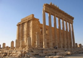 Świątynia w Palmirze - stan sprzed zniszczenia przez Państwo Islamskie