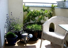 Balkon w rozmiarze S