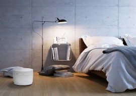 Carina Stylies/AIR NATUREL | Nawilżacz-oczyszczacz wyposażony w kostkę Ionic Silver Cube. Cena: 241 zł, www.airnaturel.pl