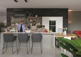 Praktyczna zabudowa kuchni.