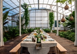 Restauracja Spice Garden. Proj. Malherbe Rust Architects