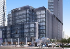 SKYSAWA - kompleks biurowy w Warszawie. Proj. Projekt Polsko-Belgijska Pracownia Architektury