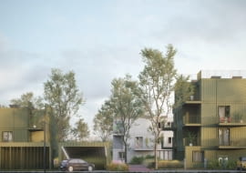 TBS przy ul. Kosmicznej w Katowicach. Proj. k3xmore