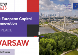 Europejska Stolica Innowacji 2023. Warszawa zdobywa drugie miejsce!