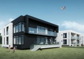 Inwestycja w Krakowie przy ulicy Złotej projektu pracowni STANDart ARCHITEKCI.