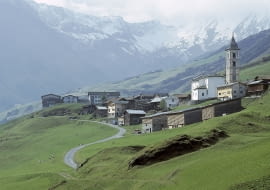 Architektura Vrin - Gion A. Caminada