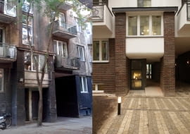 Kamienica przy ulicy Ogrodowej 65, zdjęcia przed i po renowacji