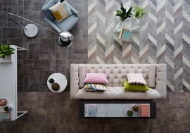 Maksymalizm printy i naśladujemy naturę - panele Amtico