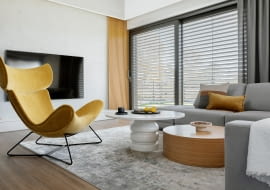 Wygodny fotel do salonu