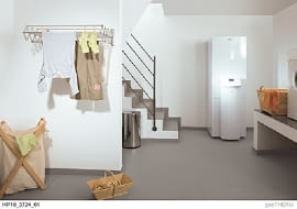 Ważną zaletą gruntowej pompy ciepła, zwłaszcza z sondami pionowymi, jest wysoka sprawność przez cały czas działania