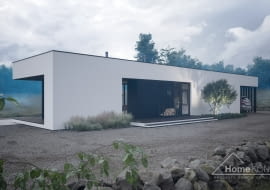 Nowoczesne domy z płaskim dachem HomeKONCEPT