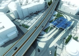 Projekt przebudowy rynku w Chorzowie