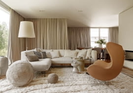 Apartament z widokiem na zieleń na warszawskim Żoliborzu