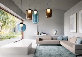 Kolekcja lamp szklanych XILO