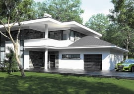 projekt domu jednorodzinnego