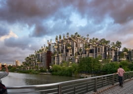 1000 Drzew w Szanghaju. Proj.  Heatherwick Studio
