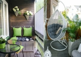 Balkon perfekcyjnie urządzony