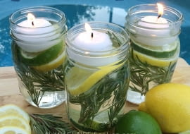 Lampiony i dekoracje w jednym