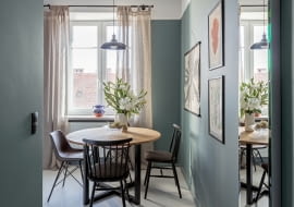 Niebanalne wnętrza na 42 m kw. Małe mieszkanie a wygląda jak apartament