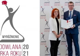 MS więcej niż OKNA z wyróżnieniem Budowlana Marka Roku 2021