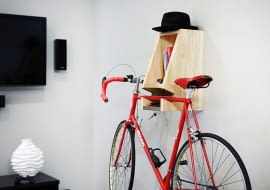 Wieszak na rower Bika, proj. Killwood, design