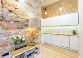 Białe meble kuchenne