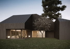 Groove. Dom optymalny autorstwa Mobius Architekci