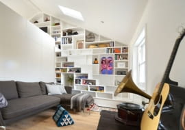 mieszkanie na strychu, wygodne mieszkanie na strychu, jak urządzić mieszkanie na strychu, jasne mieszkanie na strychu