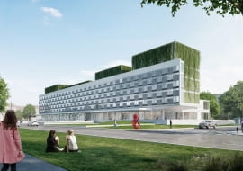 Koncepcja przebudowy Hotelu Cracovia na Muzeum Architektury i Designu, projekt: Alicja Nowak